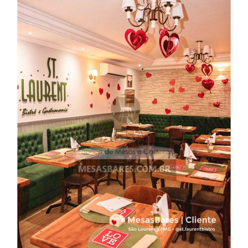 MesasBares | Cliente - St. Laurent Bistrô Restaurante , São Lourenço - MG